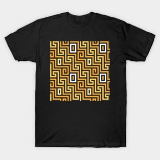 Gold Greck seamless pattern T-Shirt